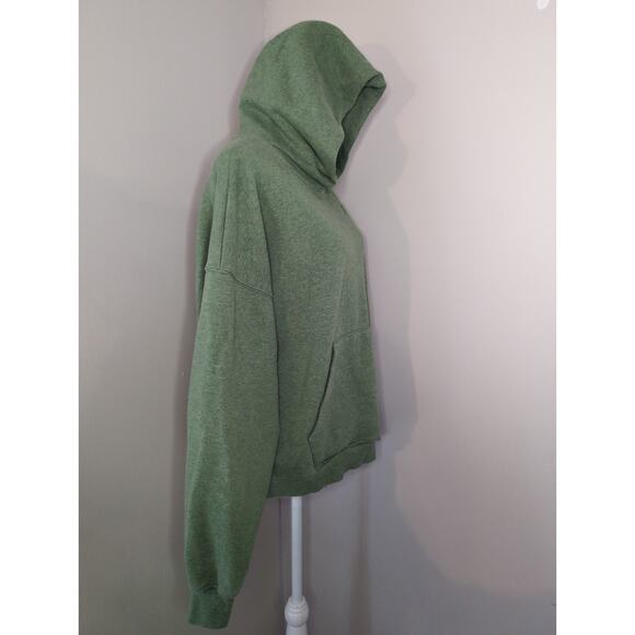 Gymshark Lg green rest day sweats shark logo sweatshirt hoodie - Picture 5 of 9